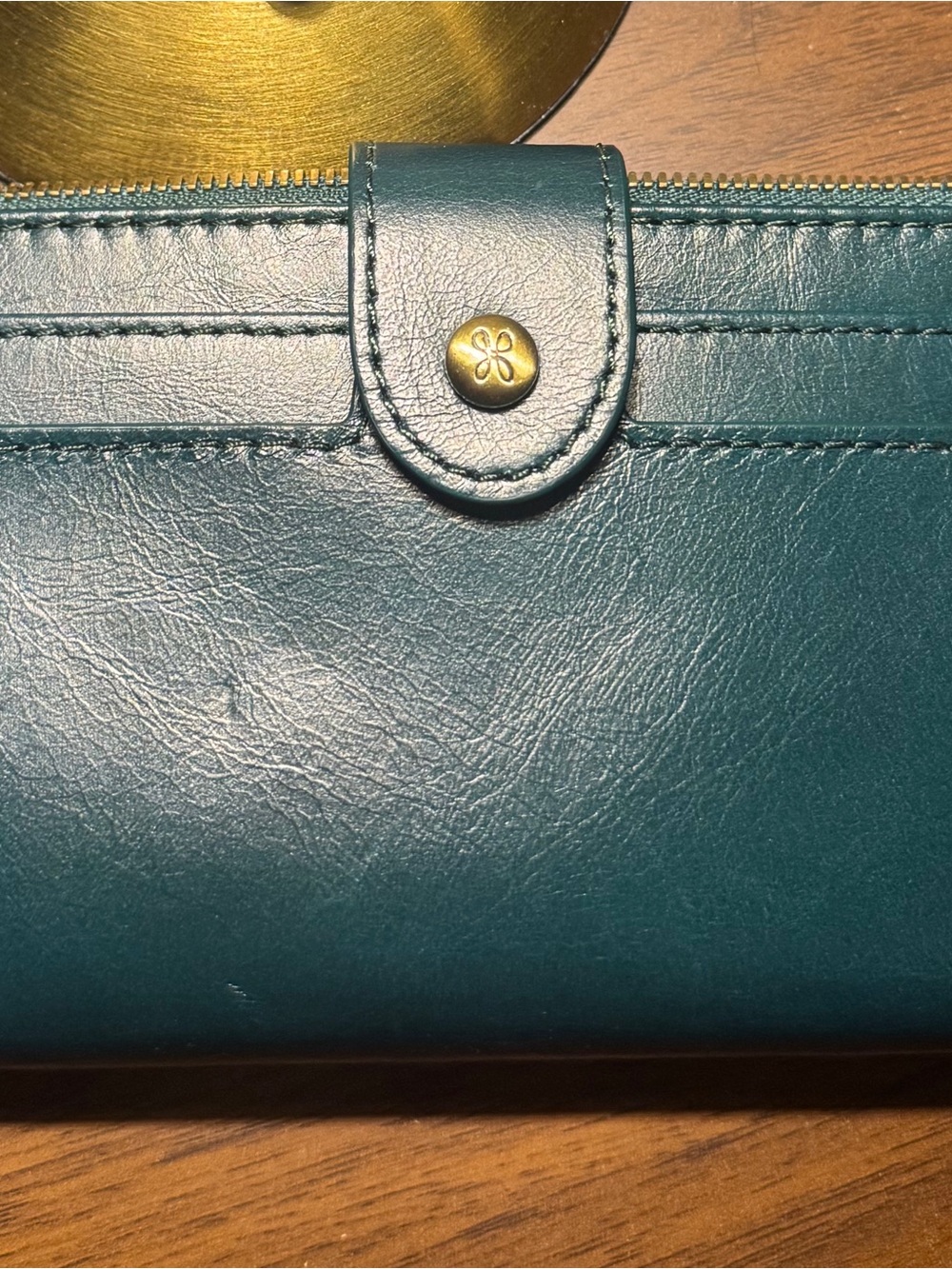 Hobo Dunn Continental Leather Wallet